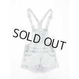 JCJQ JEANS ショート サロペ