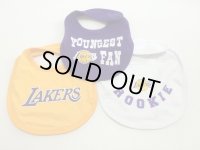 LAKERS BABY BIB 3枚SET