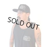 PROJECT ORIGINAL MESH SNAPBACK CAP BK/WH