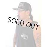 PROJECT ORIGINAL BANDANA MESH SNAPBACK CAP BK/BK/WH