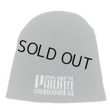PROJECT ORIGINAL KNITCAP ブラック/チャコール