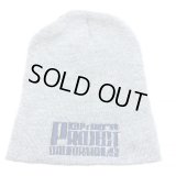 PROJECT ORIGINAL KNITCAP グレー/ネイビー
