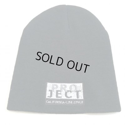 画像1: PROJECT ORIGINAL PRO KNIT CAP BK