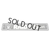 RAIDERS AVE SIGN BOARD