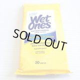WET ONES ウエットティッシュ イエロー