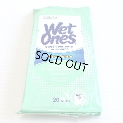 画像1: WET ONES ウエットティッシュ グリーン