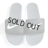 NIKE FLEX MOTION SLIDE BK/GRY/WHT