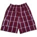 画像1: SHAKA PLAID SHORT PANTS バーガンディ (1)