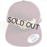 PROJECT ORIGINAL CLS Snapback CAP バーガンディ/イエロー