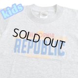 CALIFORNIA ナンバー kids TEE グレー
