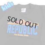 CALIFORNIA ナンバー kids TEE ブラック