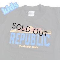 CALIFORNIA ナンバー kids TEE ブラック