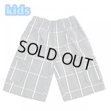 SHAKA Kids PLAID SHORT PANTS グレー