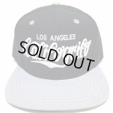 CALIFOGRIFO SNAPBACK CAP ブラック／ライトグレー