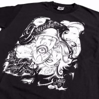 GREENSPANS CLOWN & GIRLS TEE ブラック