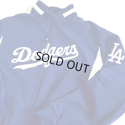 画像1: LA Dodgers authentic JACKET ブルー