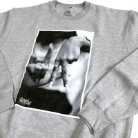 Estevan Oriol LA FINGER CREWNECK ライトグレー