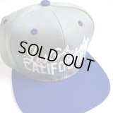 CALIFOGRIFO LA snapback cap グレー/ロイヤル