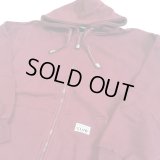 PROCLUB HW ZIPHOOD バーガンディー