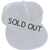 PROJECT ORIGINAL OLD Velor Snapback cap ネイビー