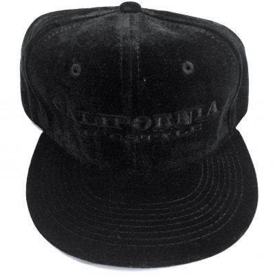 画像2: PROJECT ORIGINAL OLD Velor Snapback cap ブラック