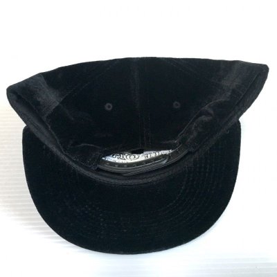 画像3: PROJECT ORIGINAL OLD Velor Snapback cap ブラック