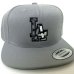 画像1: LA FLAG SNAPBACK CAP ライトグレー (1)