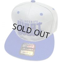 CALIFOGRIFO WESTCOAST SNAPBACK CAP グレー/ブルー