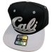 画像1: CALI Ghetto G snapback cap ブラック/ライトグレー (1)