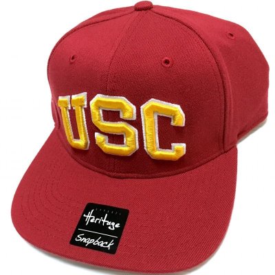 画像1: USC オフィシャル Snapback cap