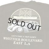 Whittier blvd TEE ブラウン