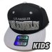 画像1: KIDS Los Angeles snapback cap ブラック/グレー (1)