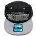 画像2: KIDS Los Angeles snapback cap ブラック/グレー (2)