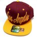 画像1: Los Angeles Ghetto G snapback cap バーガンディ (1)