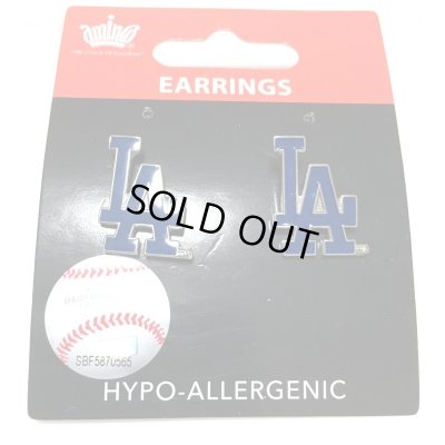 画像1: LA Dodgers ピアス SET