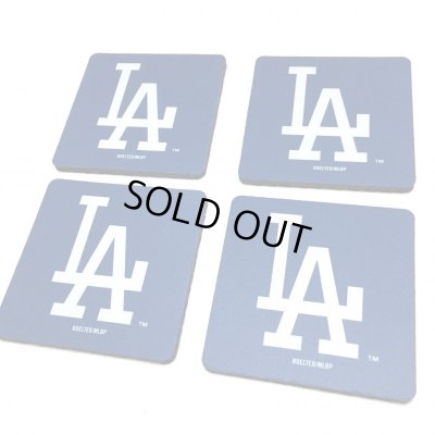 画像1: LA Dodgers コースター 4枚SET