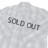 FB  COUNTY WOOL SHIRT ネイビー