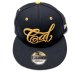 画像2: MISTER CARTOON CAL SCRIPT snapback ネイビー (2)