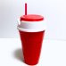 画像1: RED CUP プラスチック おつまみケース付き (1)