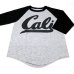 画像2: KIDS CALI LOGO ラグラン TEE (2)