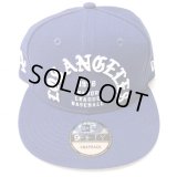 LA Dodgers Team Deluxe snapback cap ドジャーブルー
