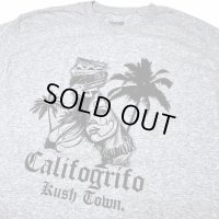 CALIFOGRIFO KUSH TOWN TEE グレー