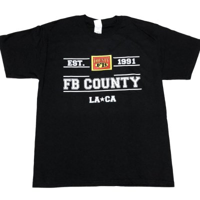 画像2: FB COUNTY  EST 1991 TEE ブラック