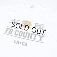 FB COUNTY  EST 1991 TEE ホワイト