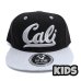 画像1: CALI KIDS CAP ブラック/ライトグレー (1)