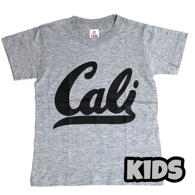 画像1: CALI KIDS TEE グレー