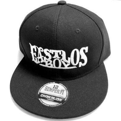 画像1: East Los Boy Snapback cap ブラック