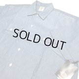 DICKIES シャンブレーシャツ ブルー