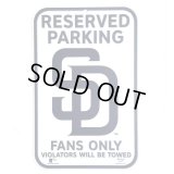 SD PADRES PARKING SIGN