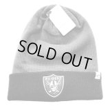 NFL Oakland RAIDERS 2TONE KNIT CAP